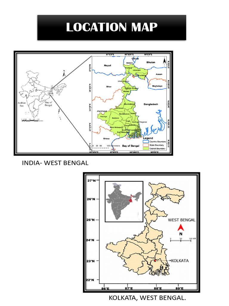 Location Map: India-West Bengal | PDF