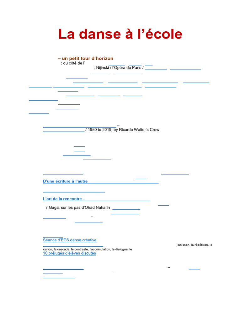 2020 Fiche Outil Danse 4 1 | PDF