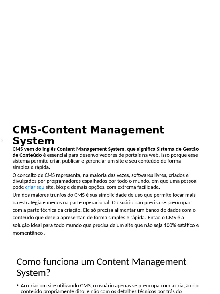 Cms | PDF