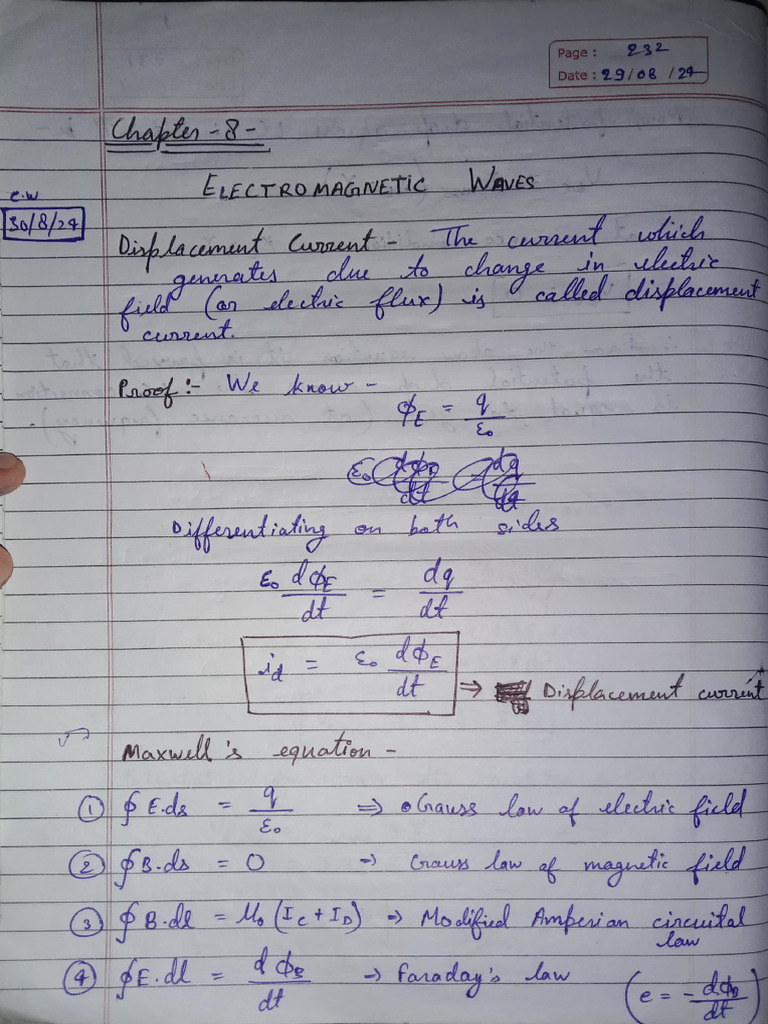 Electromagnetic Waves Pdf