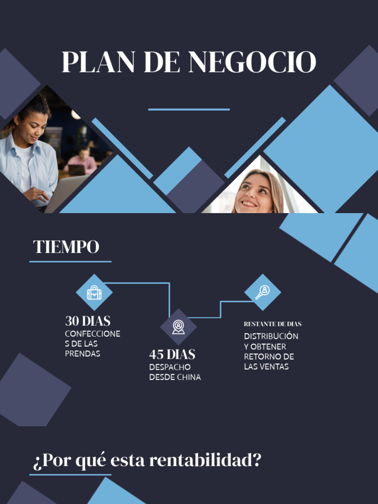 Plan de Negocio: Rentabilidad y Inversión | PDF | Negocios | Finanzas y ...