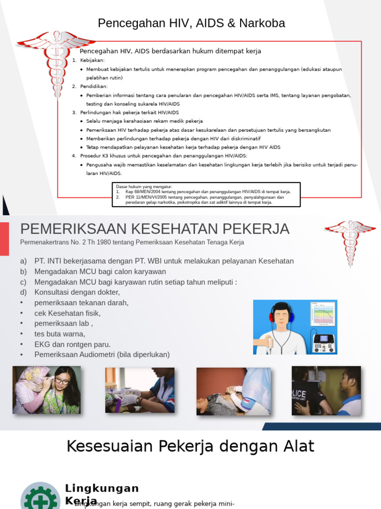 White Medical Symbol PowerPoint Template PDF