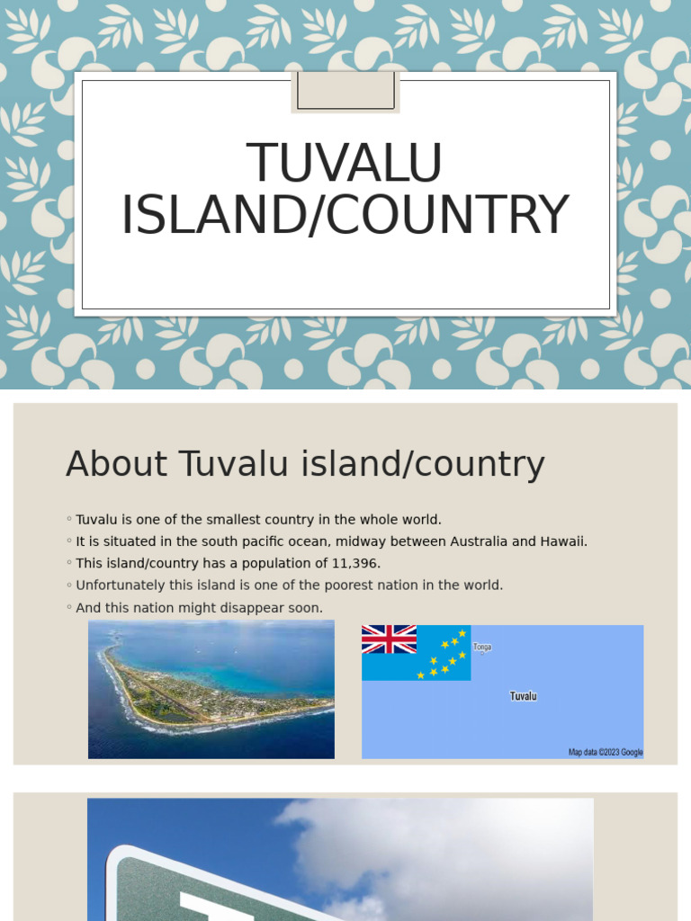 Nation of Tuvalu | PDF