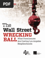 Wrecking Ball Rept. Foreclosure Costs LosAngeles - Web