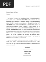 Carta de Exposición de Motivos