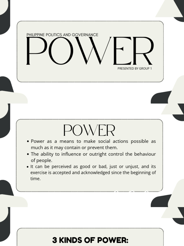PPG Power - Group 1 | PDF