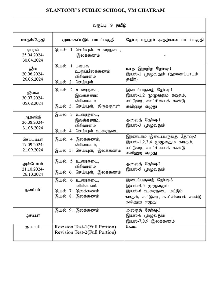 9 annual plan pdf
