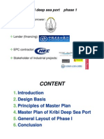 Kribi Deep Sea Port - Phase 1: Project Owner/borrower