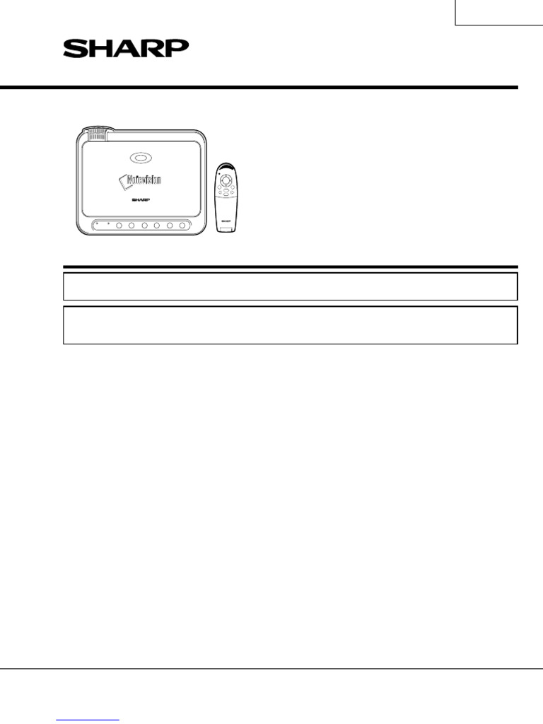 Sharp Pro Ser Man - pgm15 | PDF