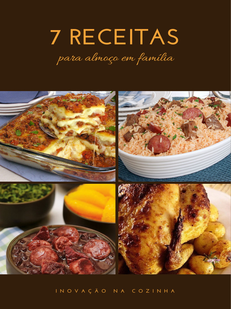 Receitas para Almoço em Família | PDF | Caldo | Alimentos