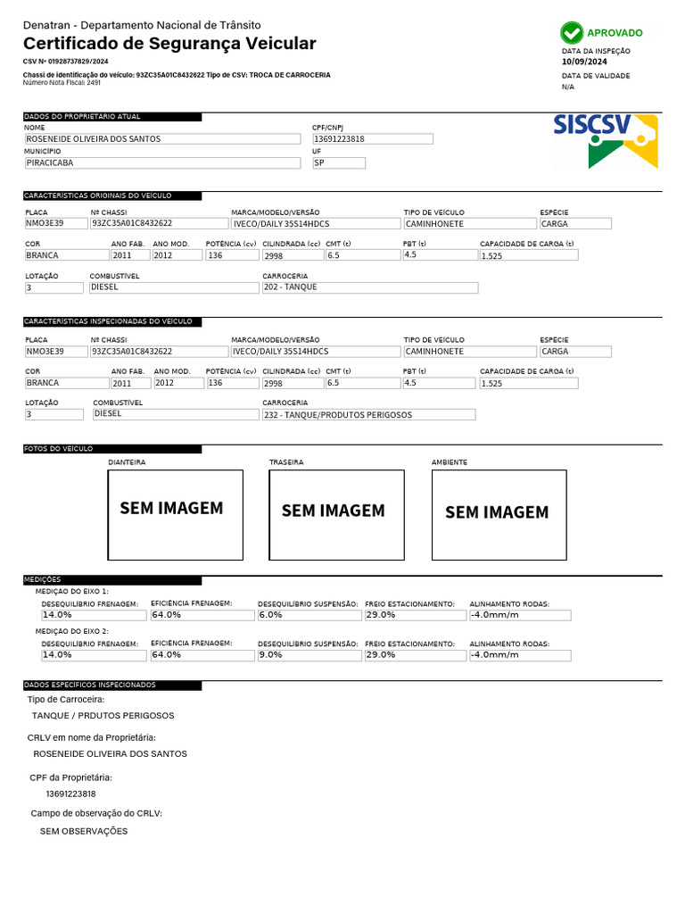 654543588-CSV-010480119302022-LAUDO-DO-INMETRO | PDF