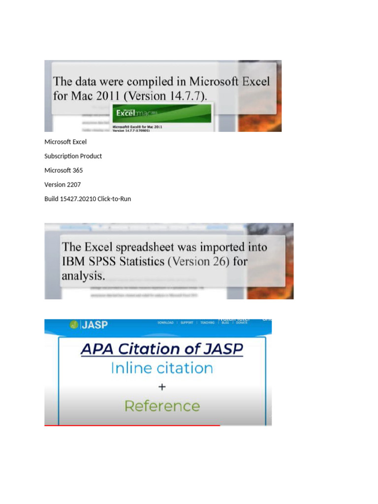 Citing Statistical Software | PDF | Technology & Engineering
