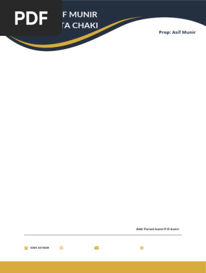 Business Letterhead