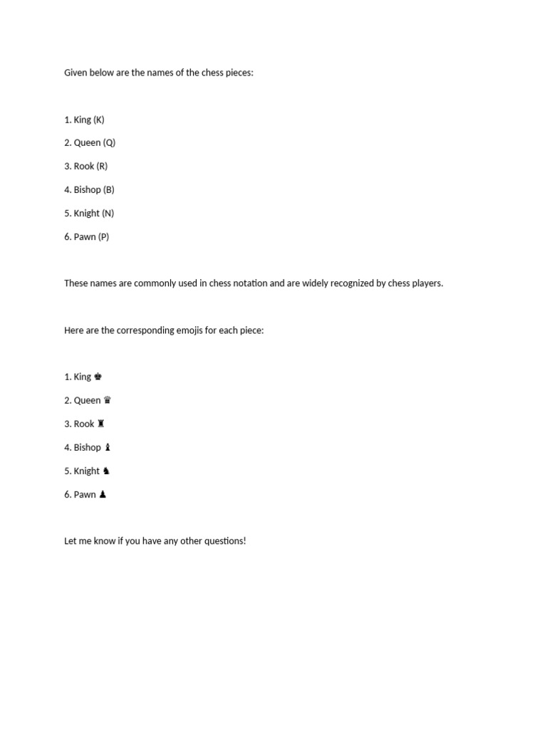 Chartered Chess Pieces | PDF