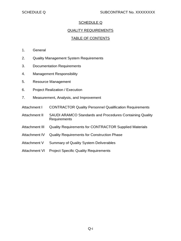 10 Schedule Q | PDF