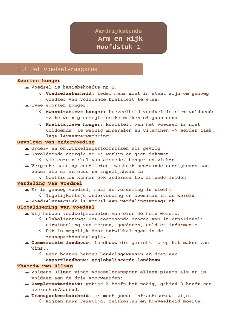 AK Arm en Rijk Globalisering | PDF
