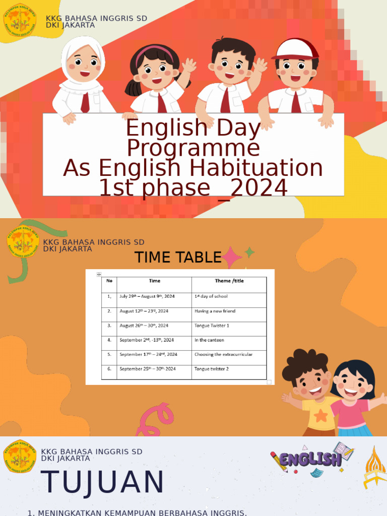 English Day Fase 1 3 Pdf