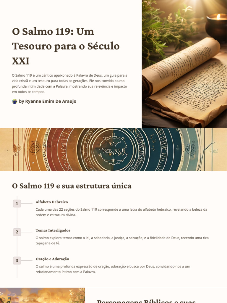 O-Salmo-119-Um-Tesouro-para-o-Seculo-XXI | PDF