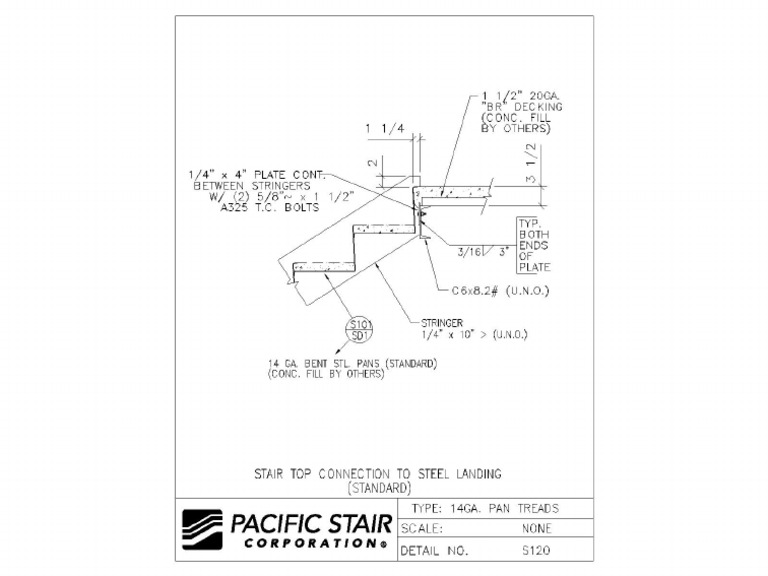 Detail Stairs Railings Pacific Stair s120 | PDF