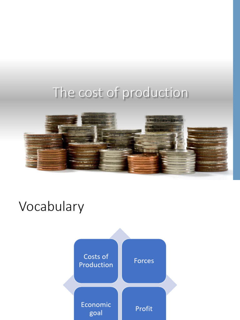 Cost of Production | PDF