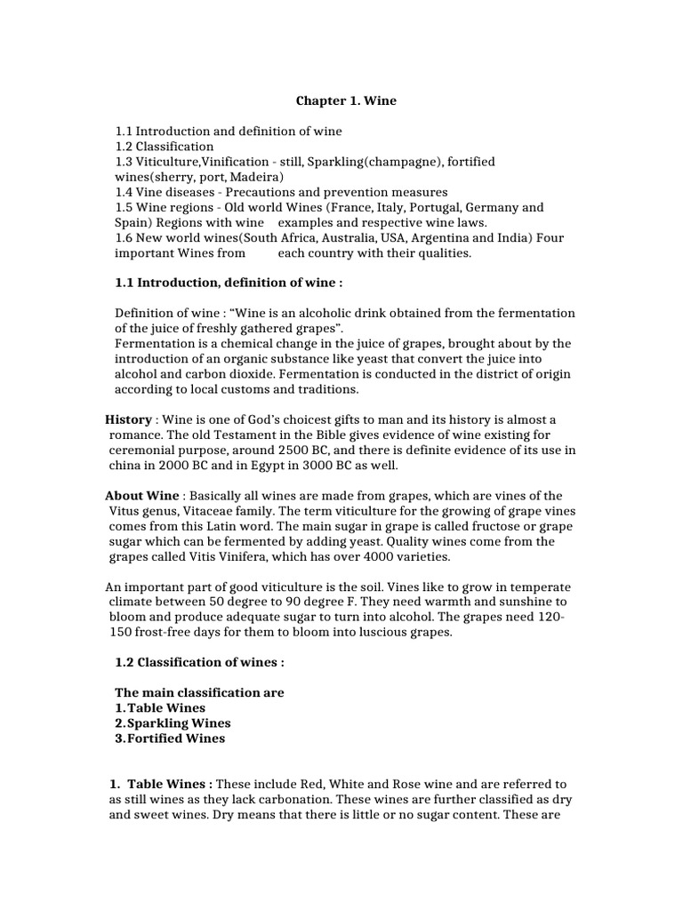 1 Wines Pdf