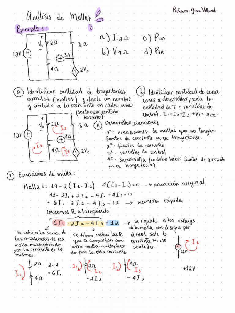 Módulo 3 Análisis de Un Circuito Eléctrico I - 230905 - 114739 | PDF
