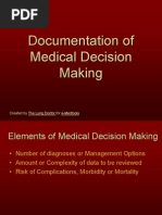 Download Documentation of Medical Decision Making by adultmedicalconsultants SN7682841 doc pdf