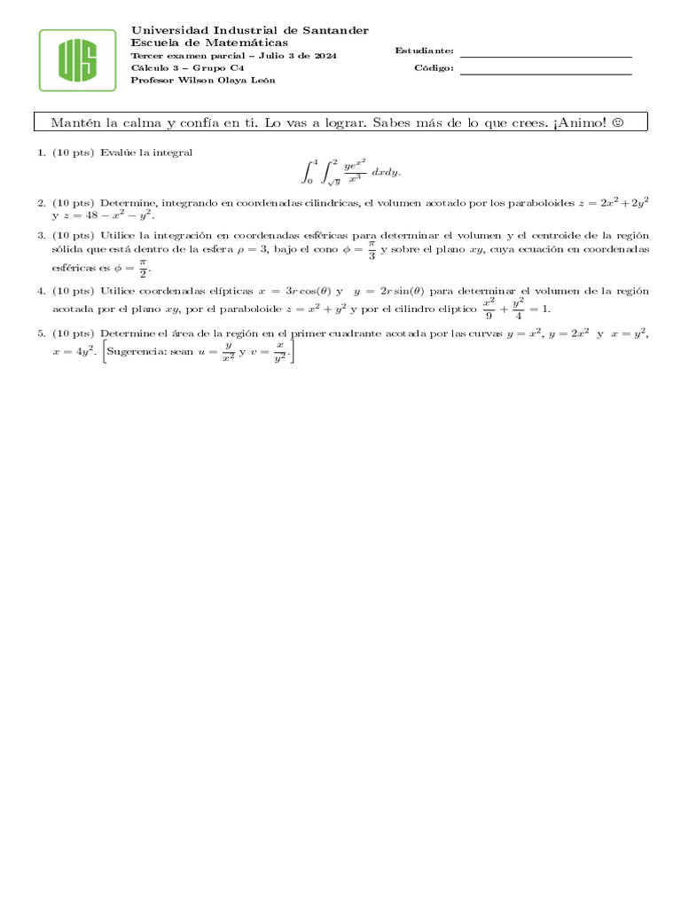 Parcial Calculo 3 Pdf