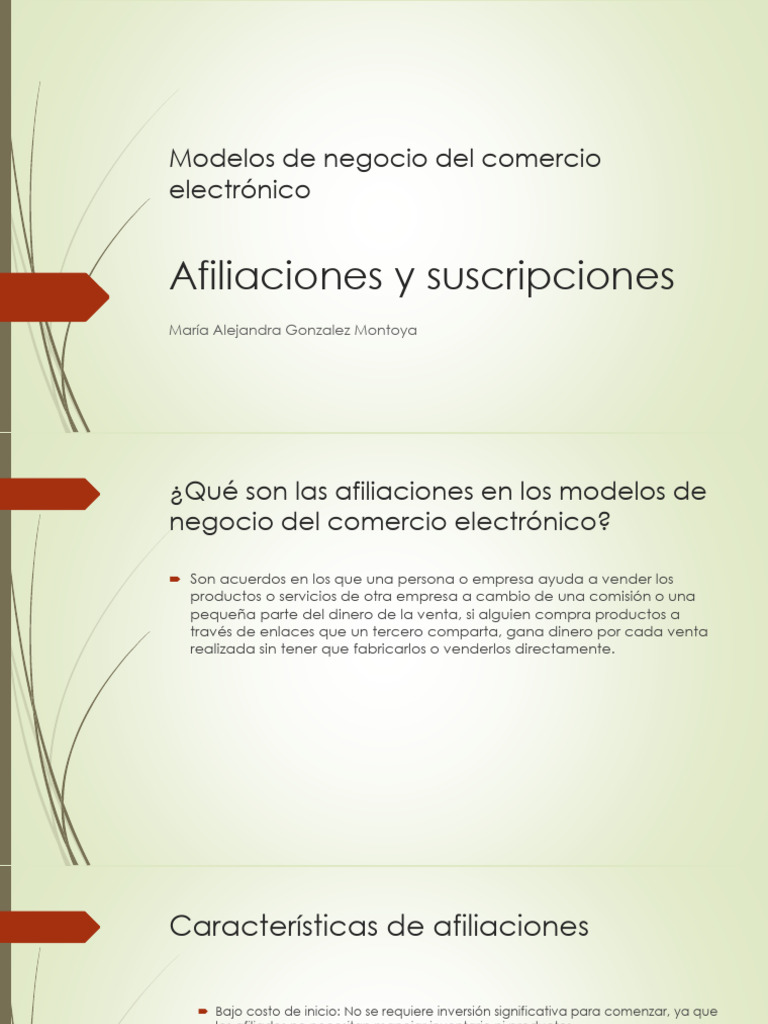 Modelos de Negocio Del Comercio Electrónico | PDF