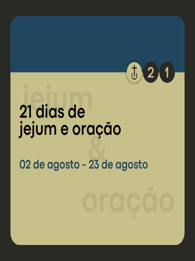 Jejum E Oração Pdf Pdf