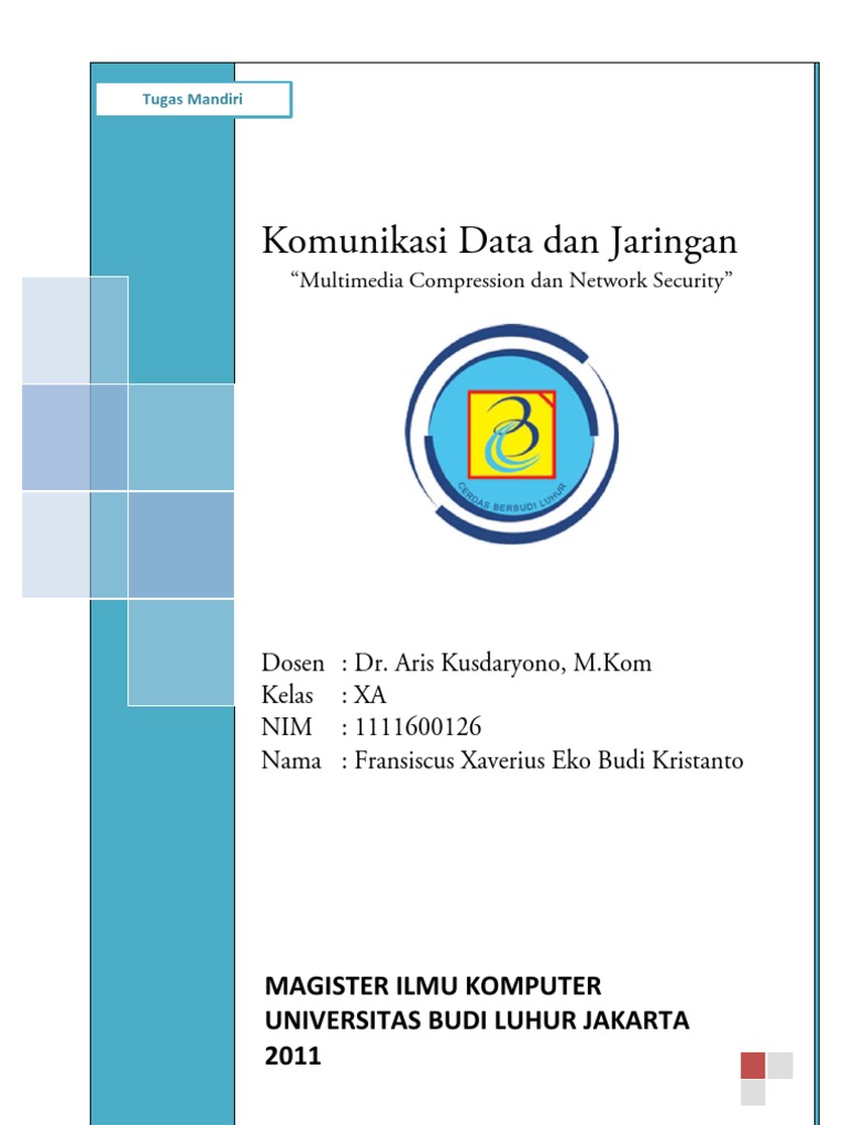 majalah komputer pdf Tugas Kuliah Komunikasi Data dan Jaringan Komputer  