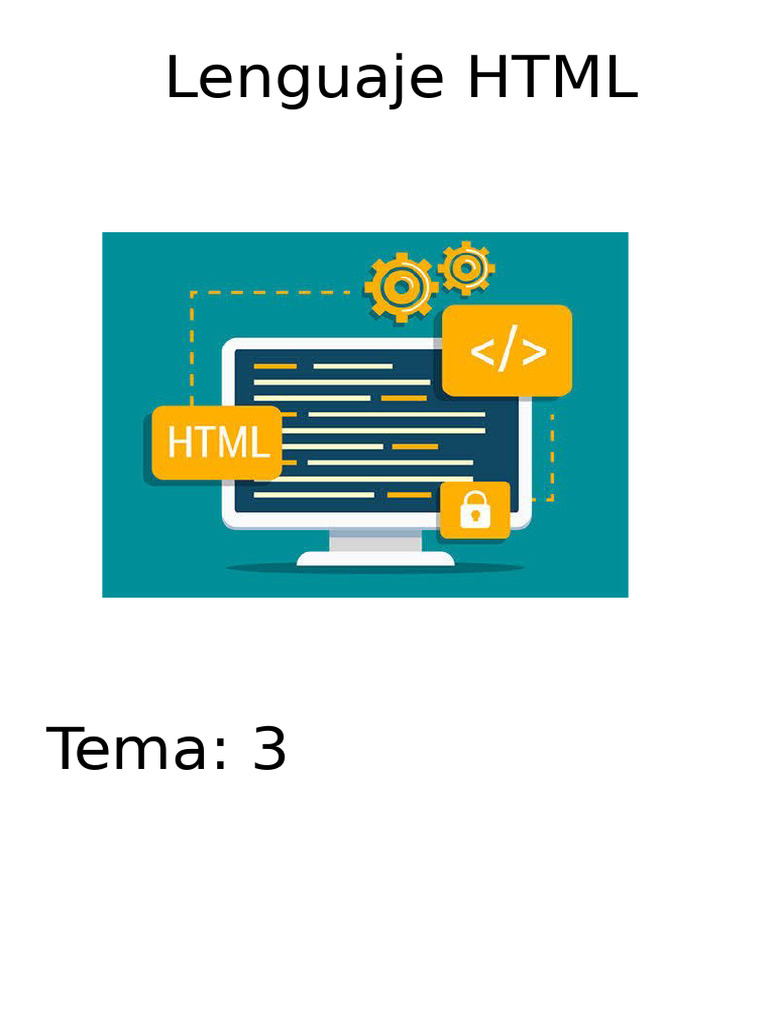 Lenguaje HTML | PDF