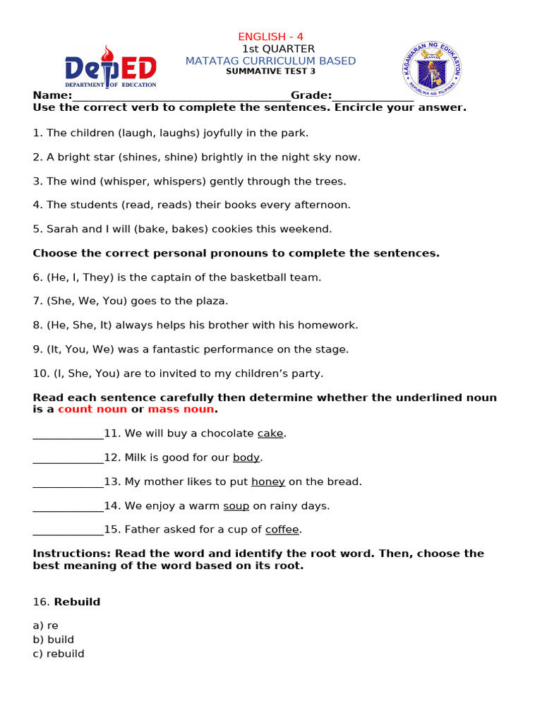 ENGLISH | PDF | English Language | Linguistic Morphology