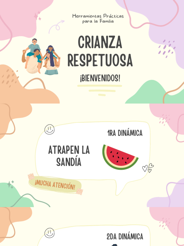 1ppt Para Taller Con Padres Crianza Respetuosa Pdf