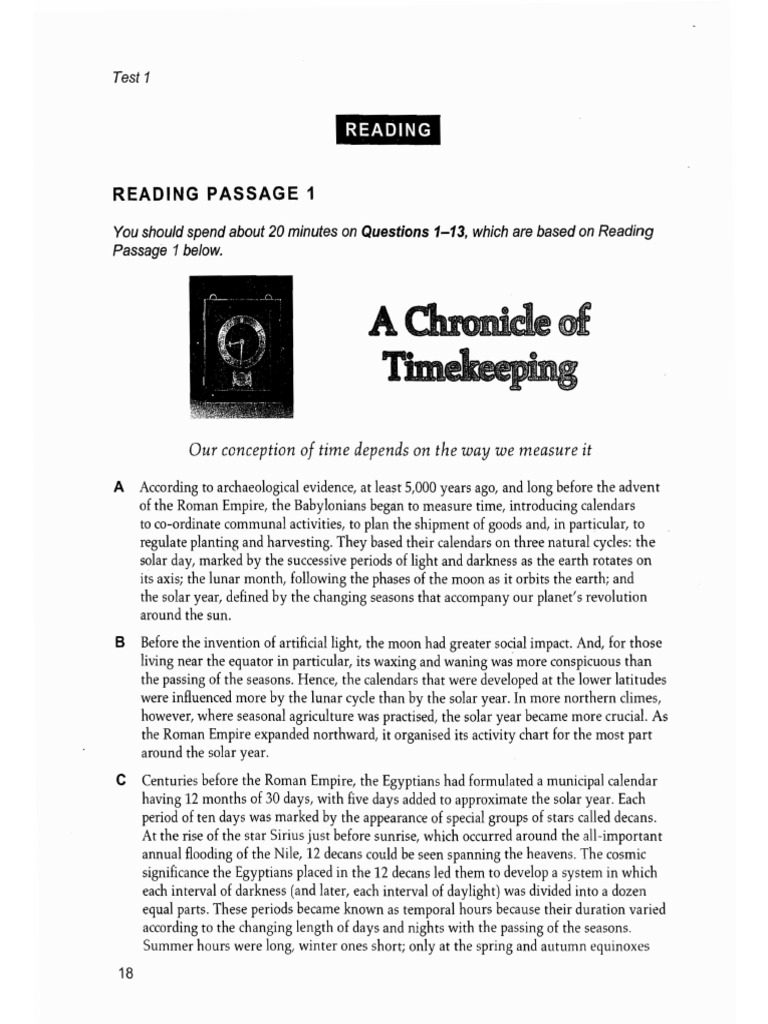 Cam 10 Test 1 Reading Answer Key