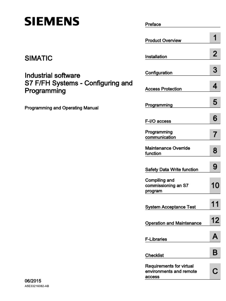 Step7 s7 F FH Systems Operating Manual en-US en-US | PDF