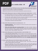 Porque Amo a Minha Celula