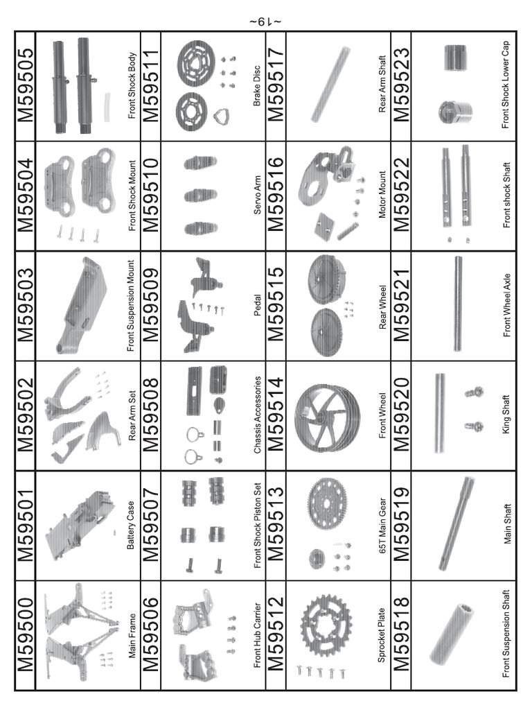 M5 PartsList | PDF