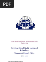 JPEG DECODER USING VHDL AND IMPLEMENTING IT ON FPGA SPARTAN 3A KItProject Main Report1 