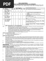 Public Appointments Govt. Medical College & Hospital, Sector - 32, Chandigarh