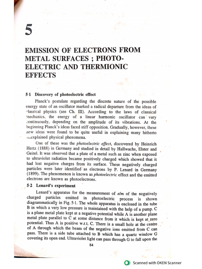 2)Photoelectric Effect | PDF