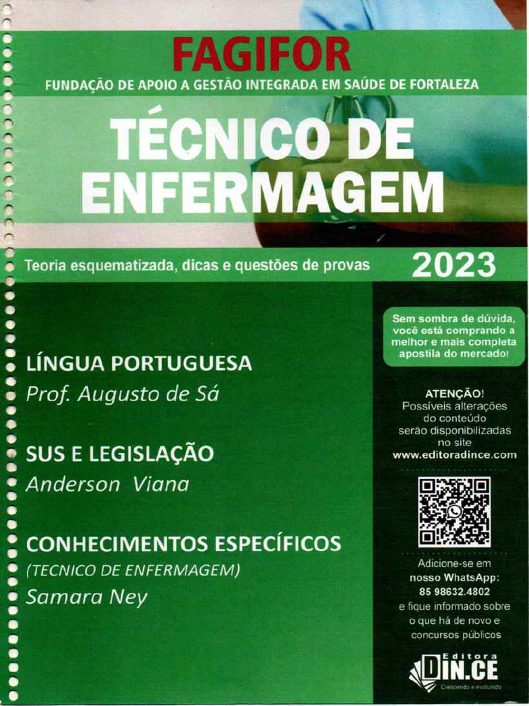 Apostila Tecnica de Enfermagem | PDF