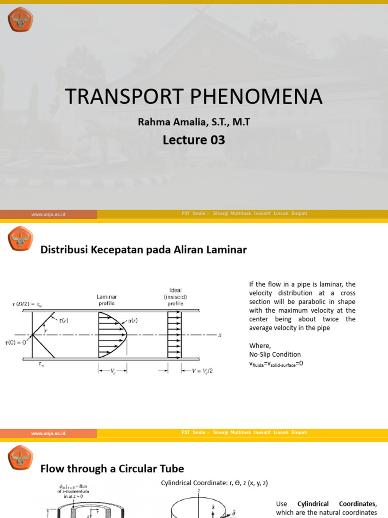 Transport Phenomena-RA-03 | PDF | Laminar Flow | Transport Phenomena