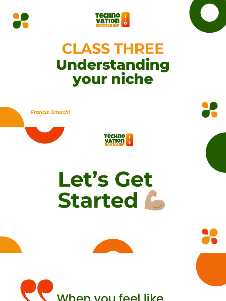 Understanding Your Niche | PDF