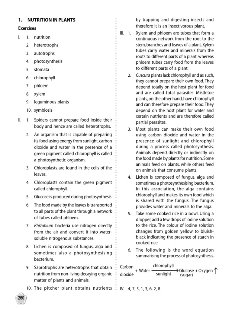 Class 7 Science Answer Key | PDF