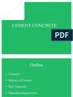 1.constitutents of Concrete and Cement Production