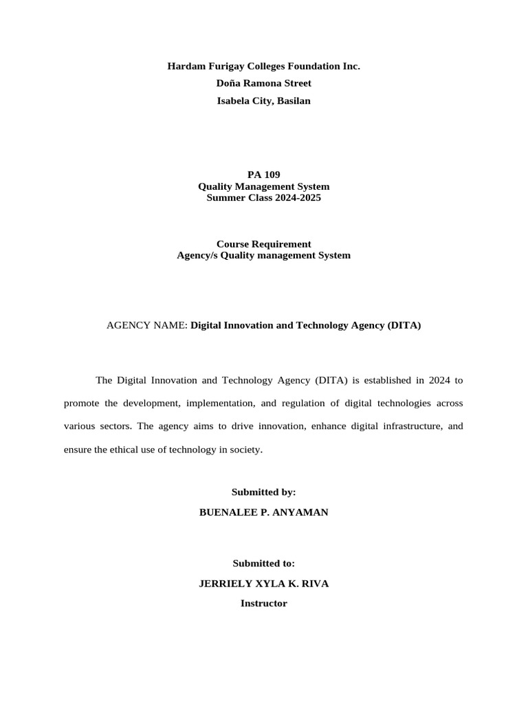 Course Requirements | PDF