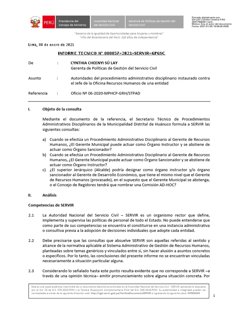 It - 0057 2021 Servir GPGSC | PDF