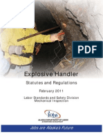Explosive Handling Stats Regs