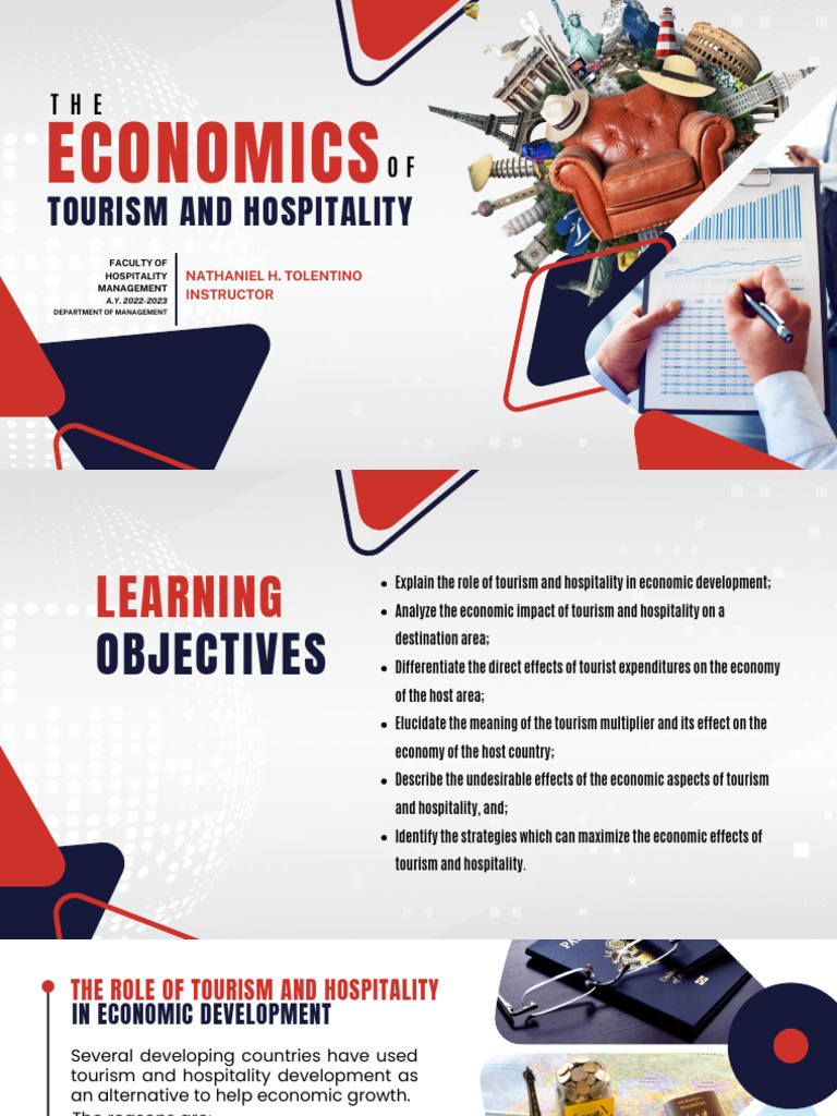 Chapter 3 The Economics of Hospitality and Tourism | PDF